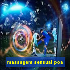 massagem sensual poa